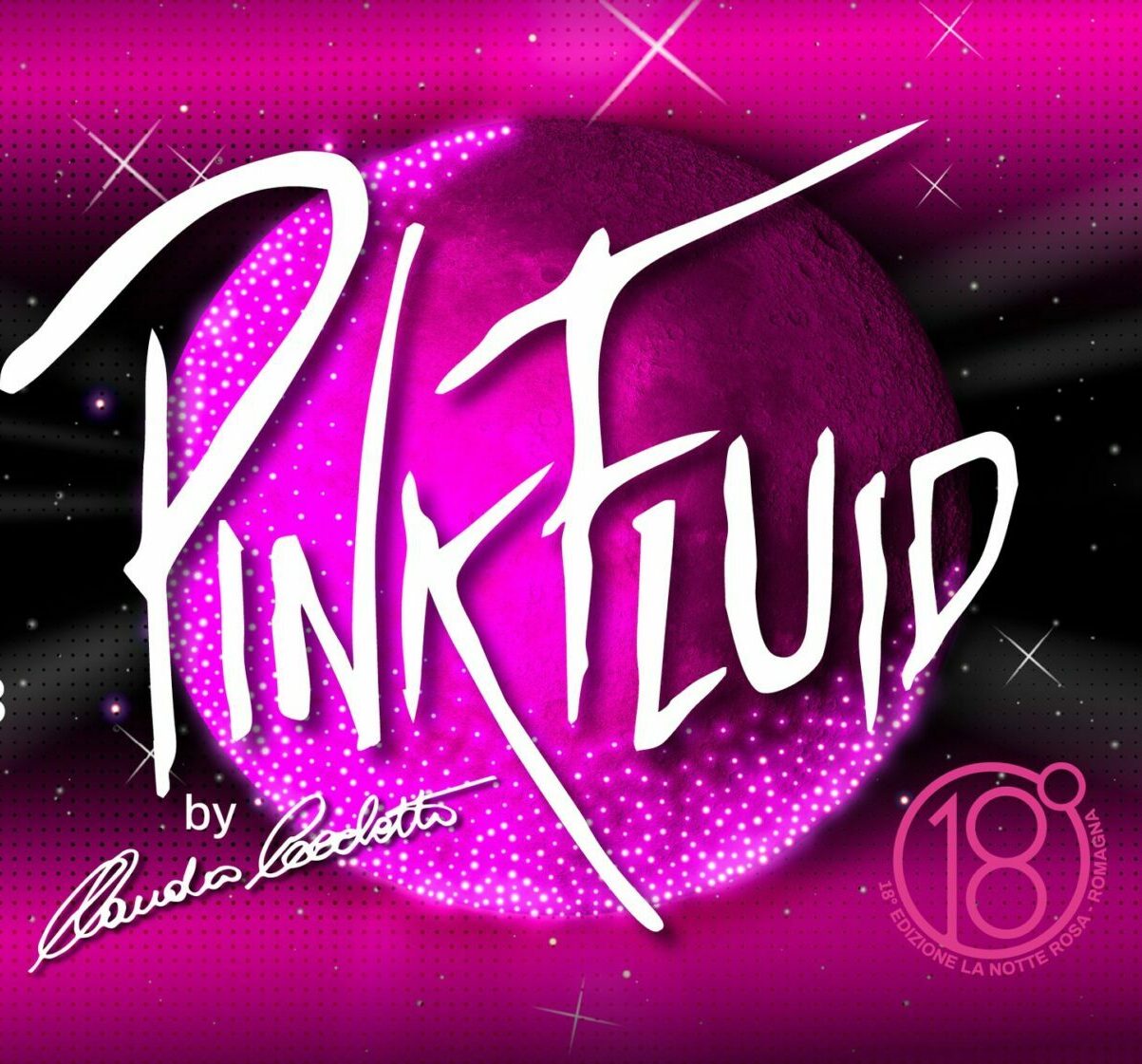 Notte Rosa 2023 tema pink fluid e omaggio ai Pink Floyd